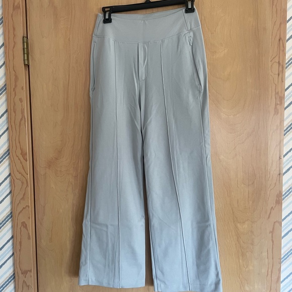 Athleta Eastbound Wide Pant (gray) - Picture 7 of 16